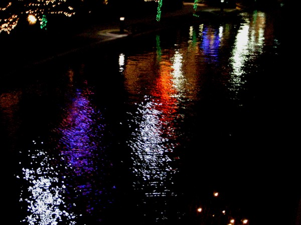 Watery Christmas Lights