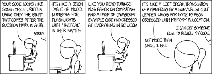 xkcd code review